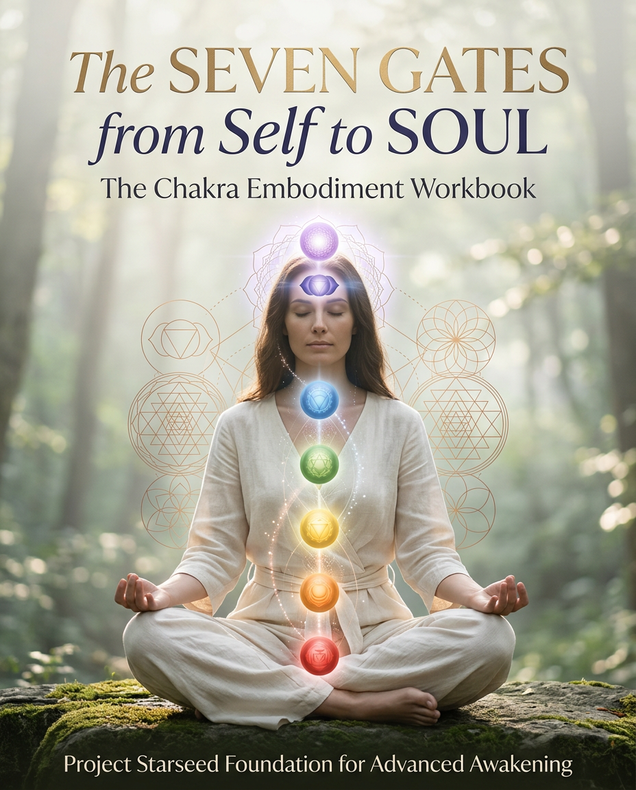 7 Divine Chakras - Spiritual Embodiment Workbook